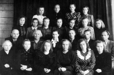 Отделение физмата, выпуск 1953 года