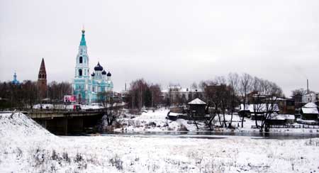 Панорама Яранска. Ноябрь 2009 года
