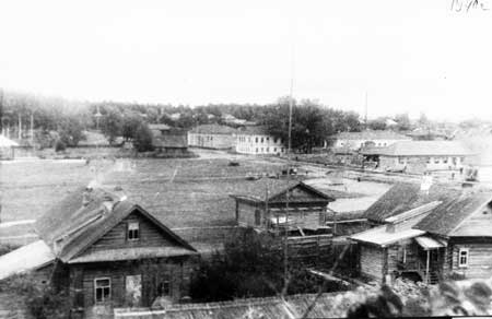 Рынок с ул. Тургенева. 1940 г.