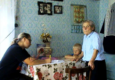 Встреча с А.Г. Дудиной