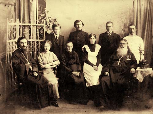 Семья Лагуновых. 1912 год.